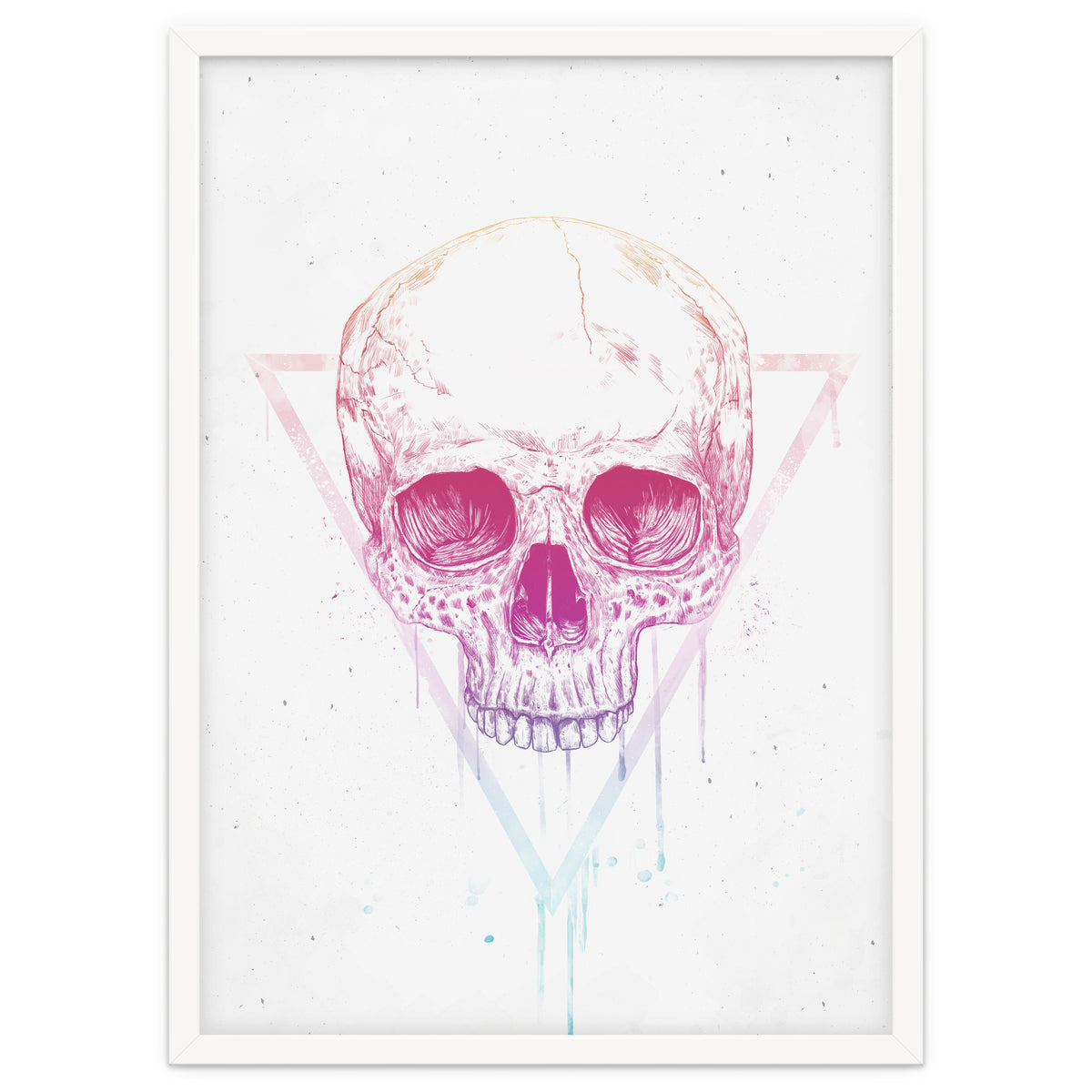Skull In Triangle