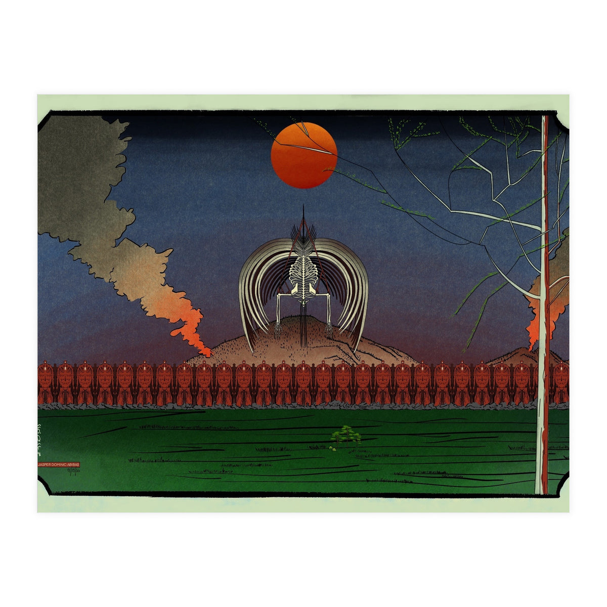 Attack on Titan: Rumbling Ukiyo-e (Print Only)