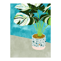 Variegated Monstera (Print Only)