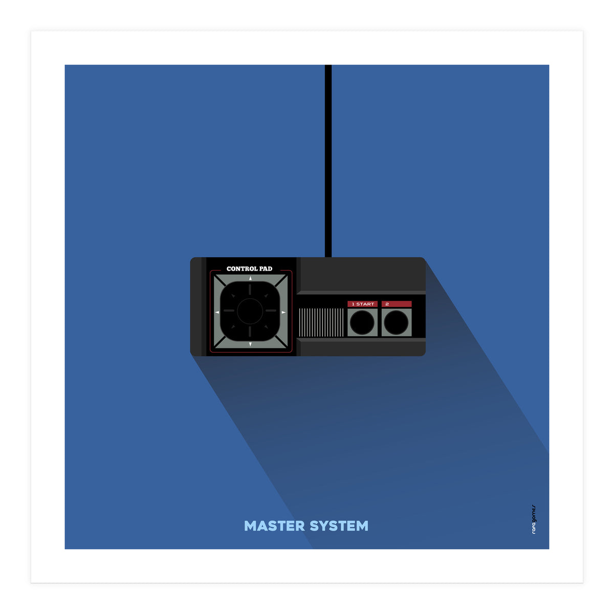 Joystick Videogames Master System (Print Only)