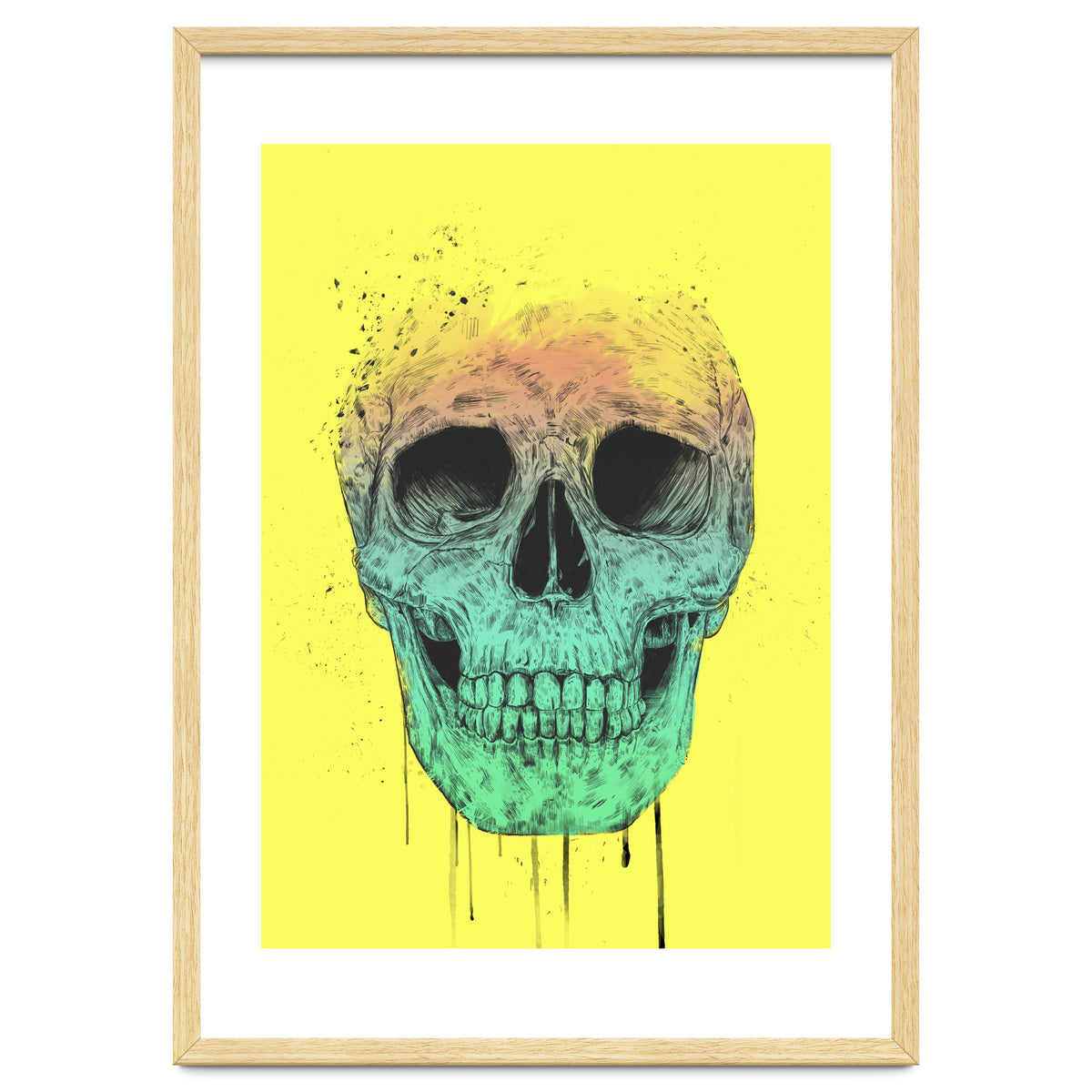 Pop Art Skull