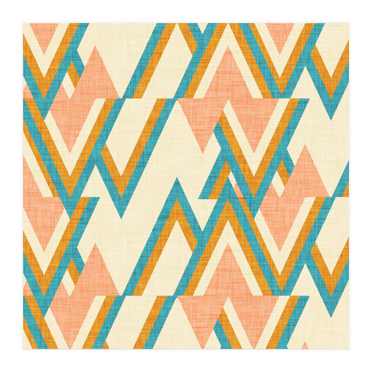 New Mid Mod Woods Pearl  (Print Only)