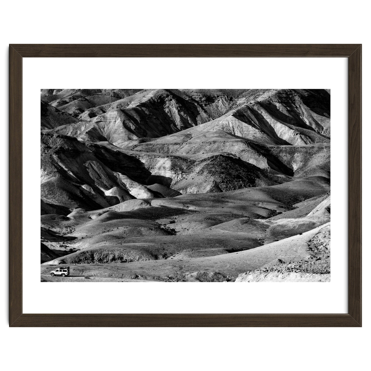 Driving across the Judean Desert