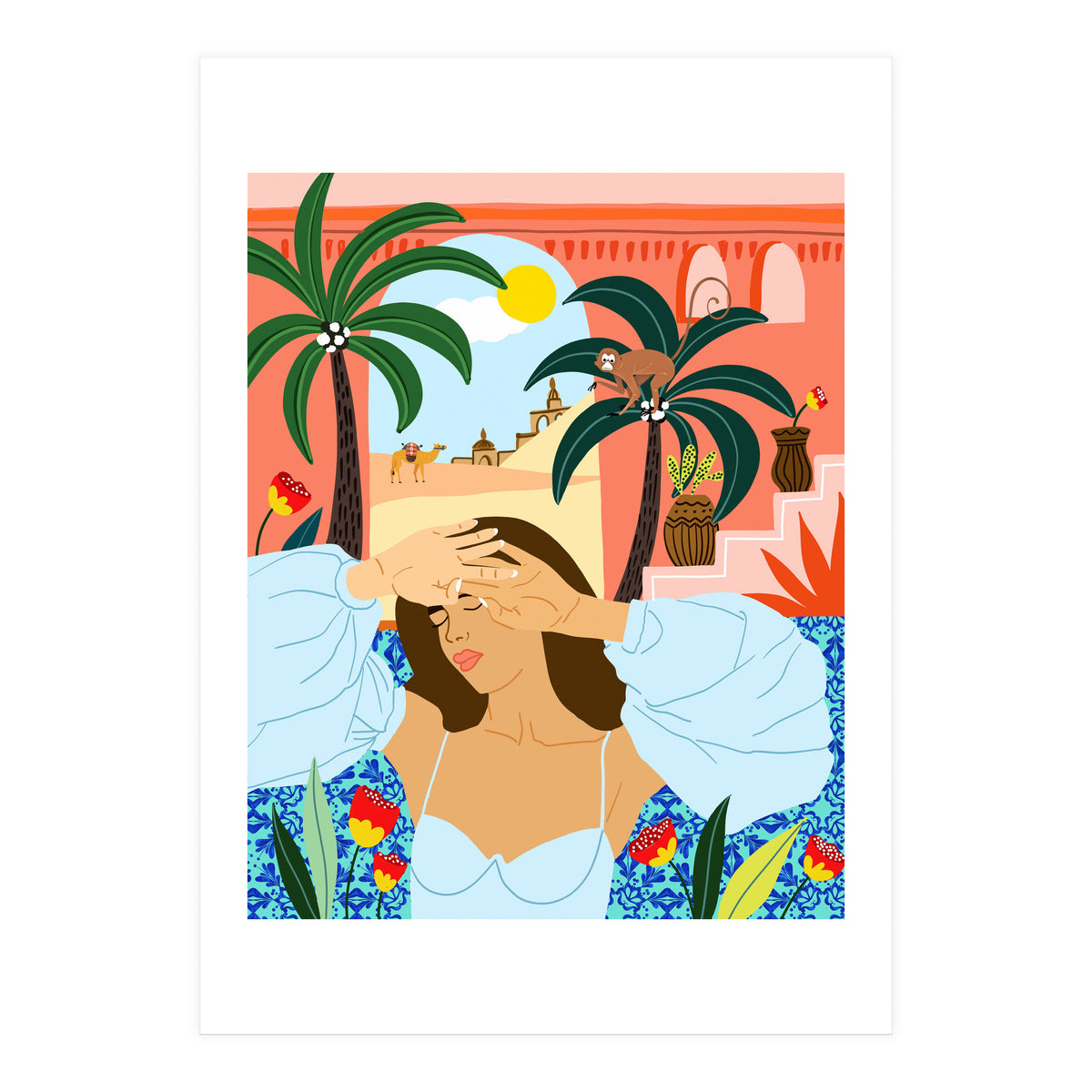 'Cause a little bit of summer is what the whole year is all about (Print Only)