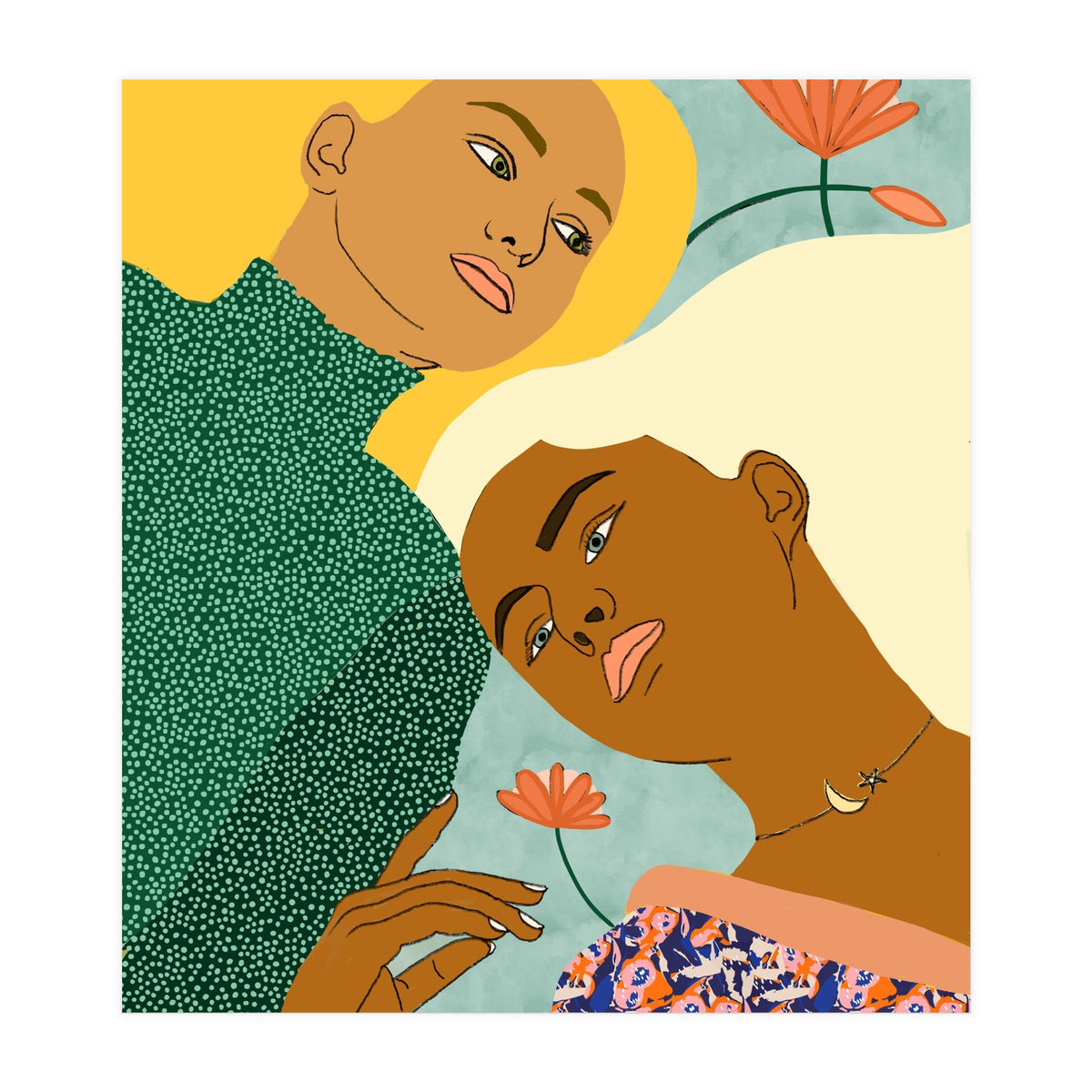 Two Souls One Body II (Print Only)