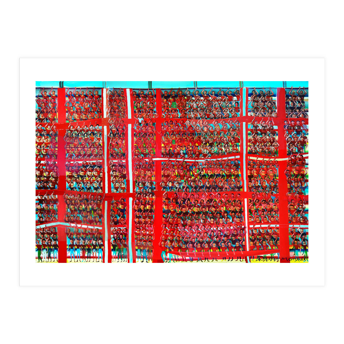 Gran Hinchada Roja 3 (Print Only)