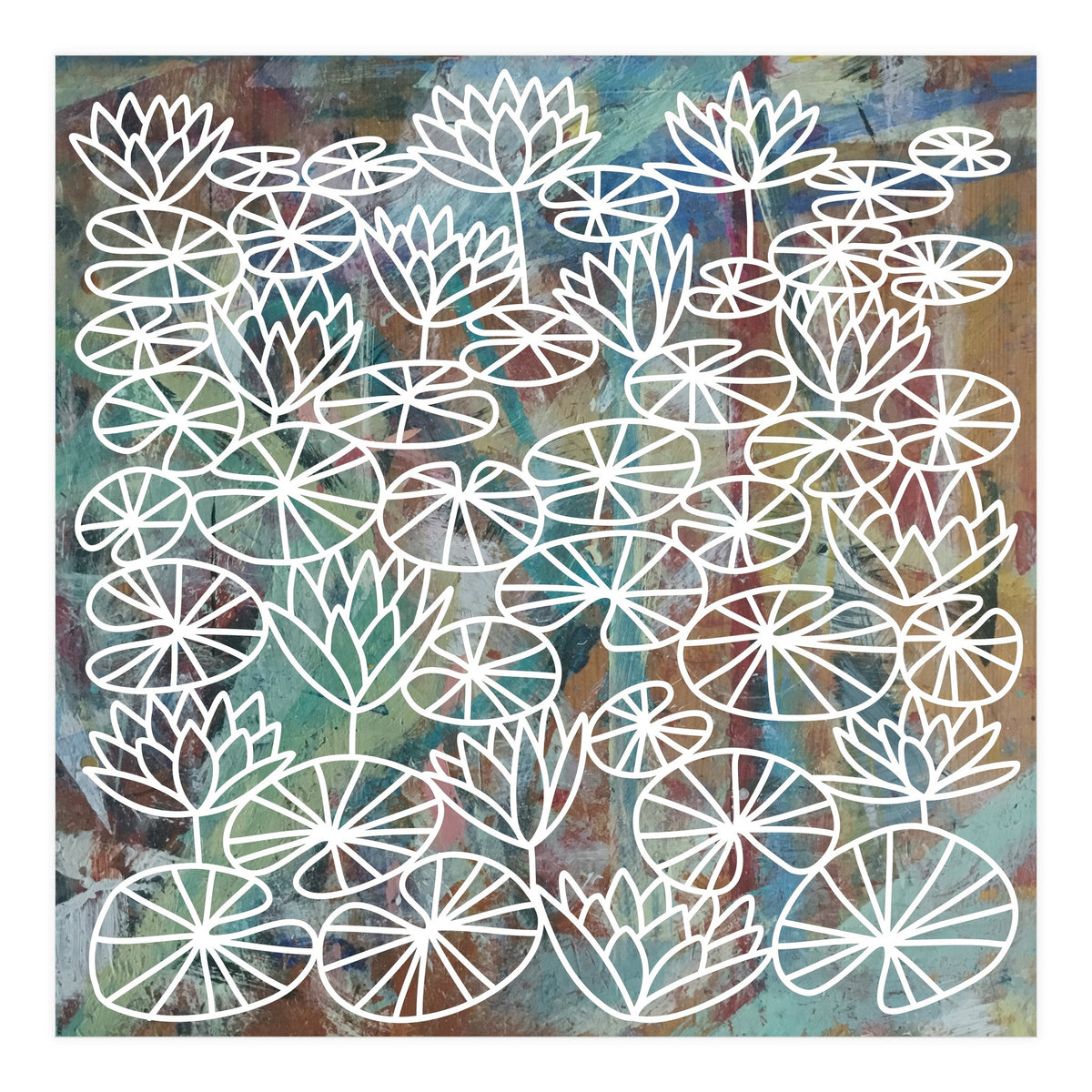 Waterlilies (Print Only)