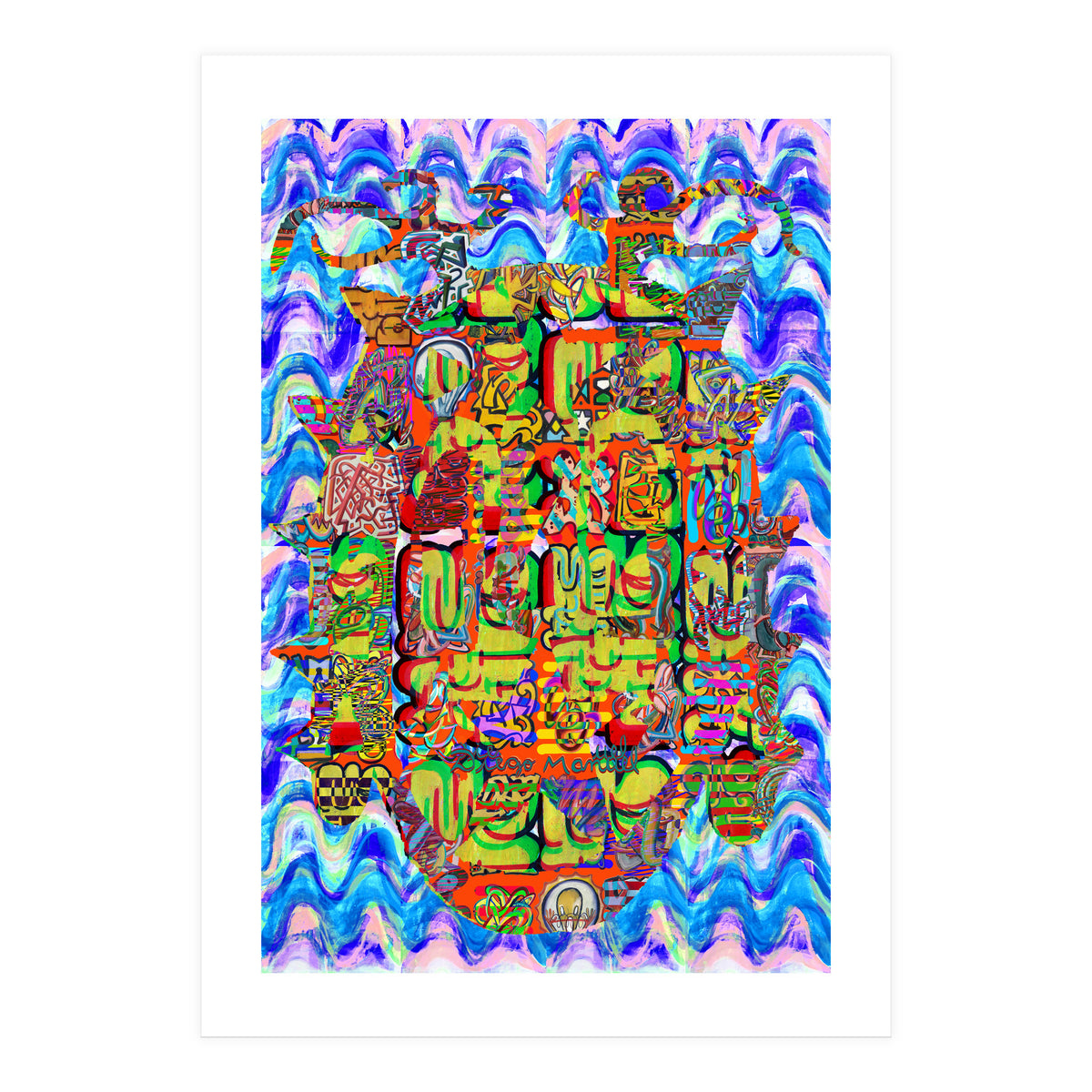 Graffiti Digital 7 (Print Only)