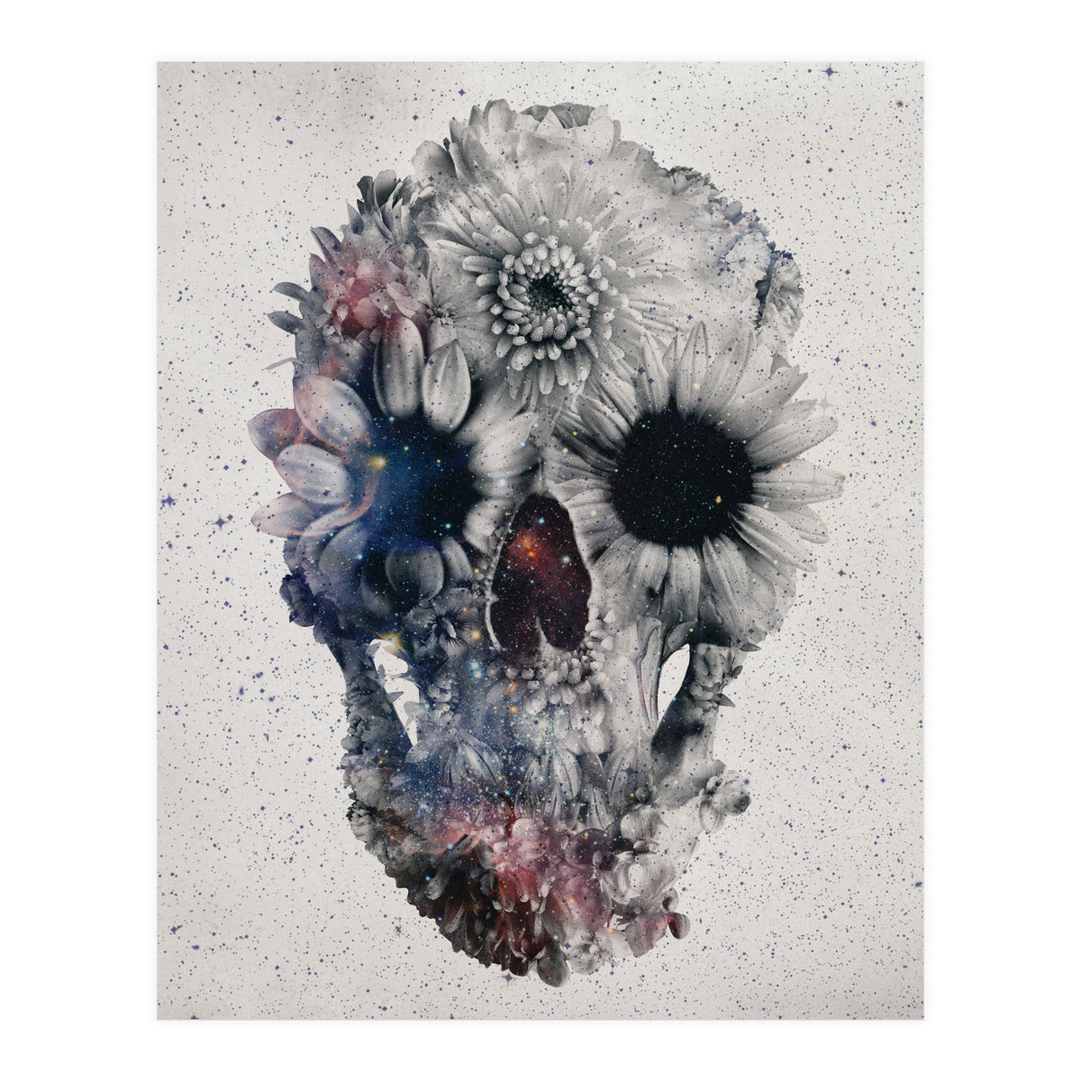 Floral Skull 2 (Print Only)