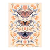Floral Butterflies (Print Only) thumbnail