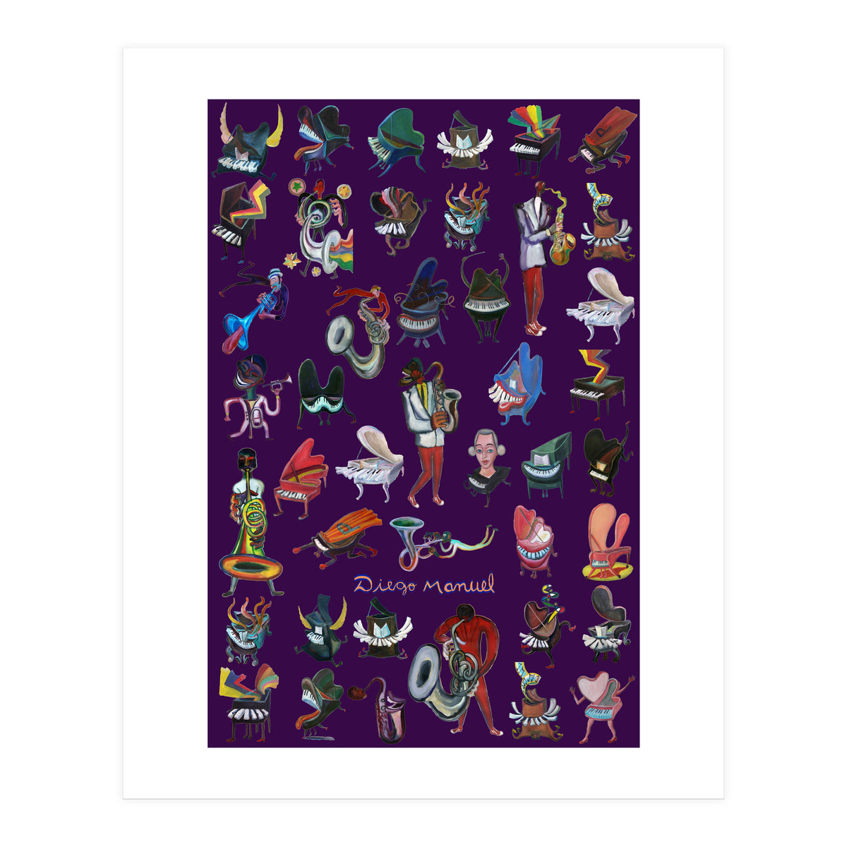 Piano And Jazz 3 (Print Only)