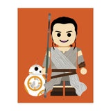 BB8 and Rey Toy (Print Only) thumbnail