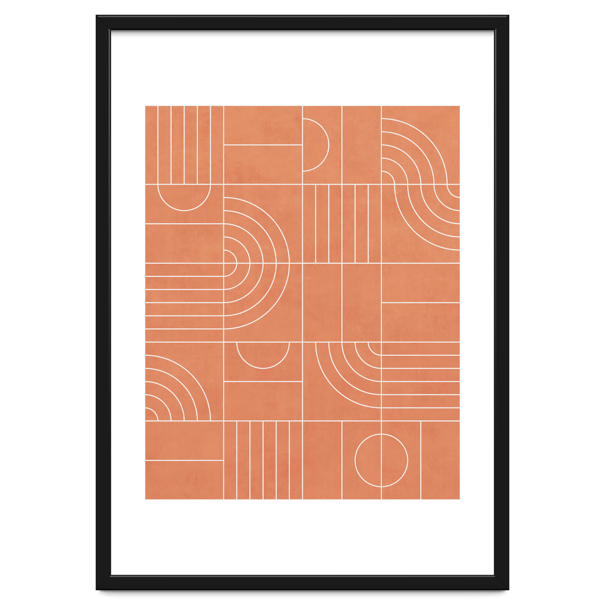 My Favorite Geometric Patterns No.23 - Coral
