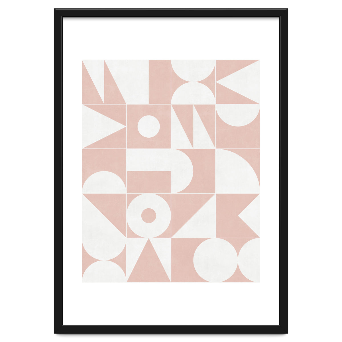 My Favorite Geometric Patterns No.11 - Pale Pink