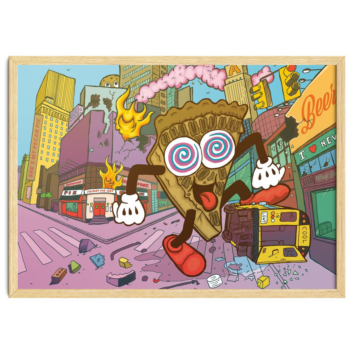 Pecan Psychosis - 12.3% ABV Bourbon Barrel Aged Pecan Maple Stout - Amundsen Brewery