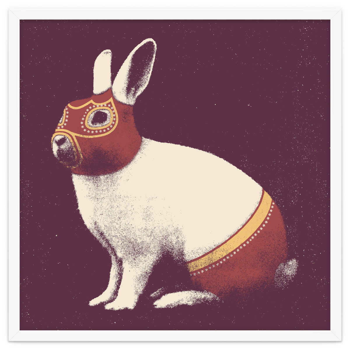 Rabbit Wrestler Square