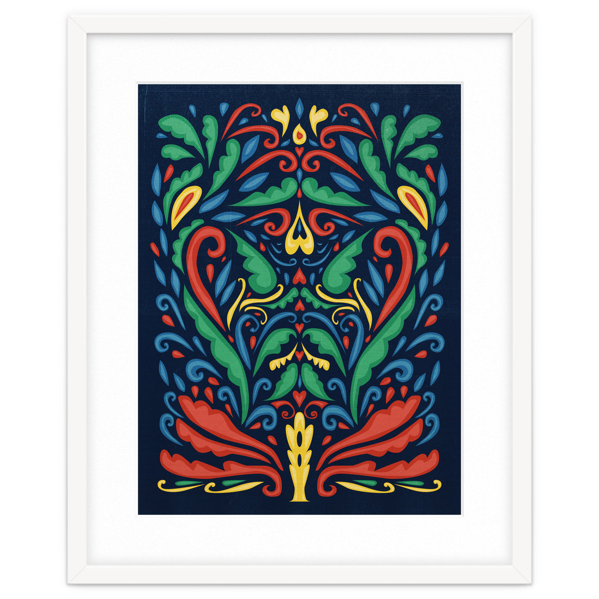 Art Nouveau Folk Art Style