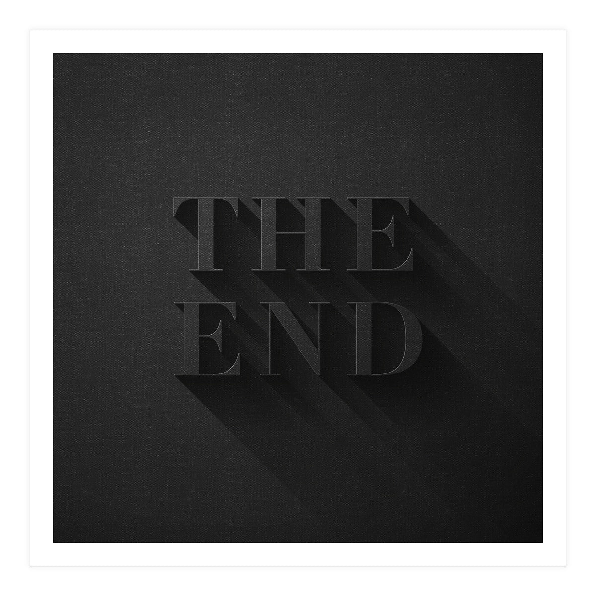 THE END (Print Only)