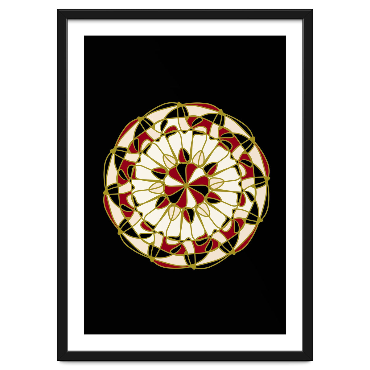 Multicolored Mandala