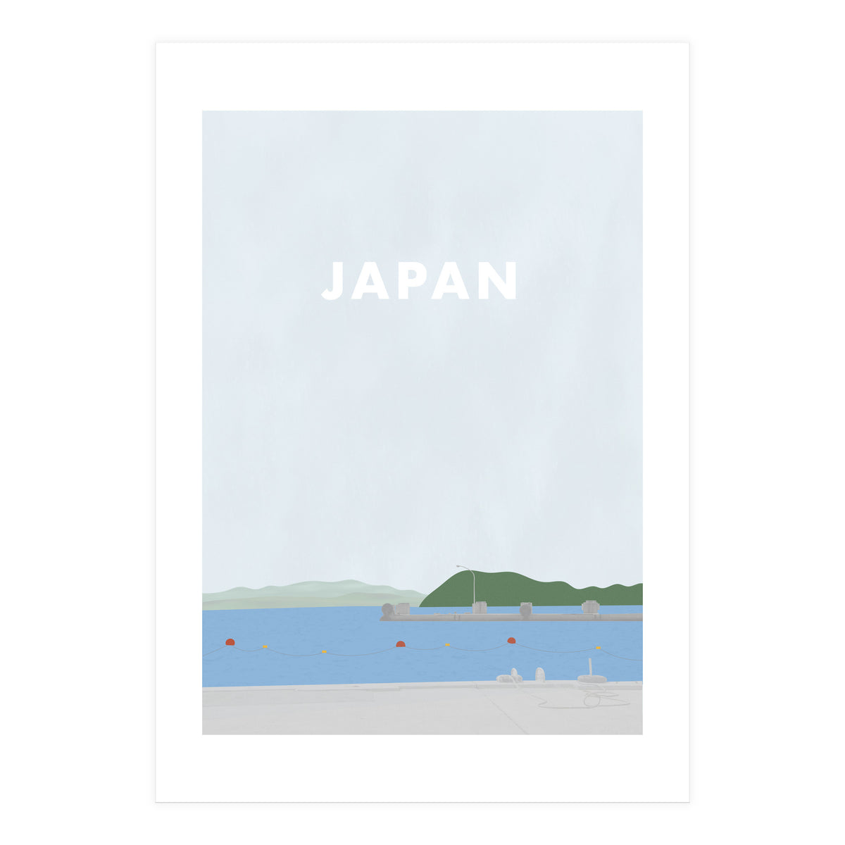 Japan - Travel Landscape -  (Print Only)