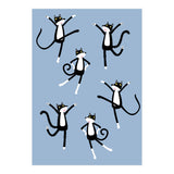 Dancing Cats (Print Only) thumbnail