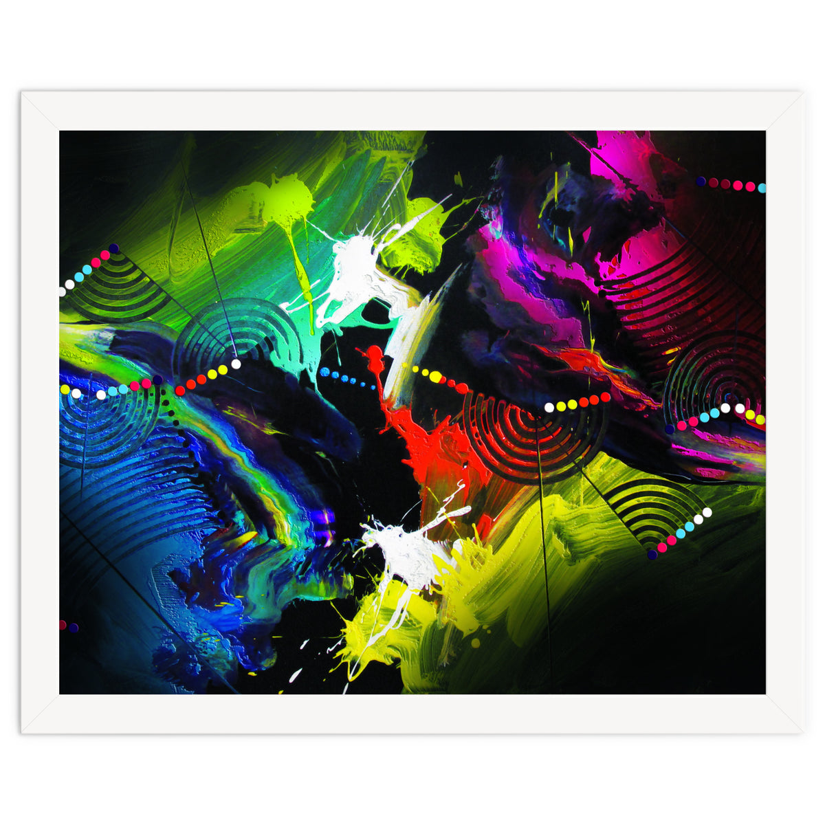 Abstract Art Britto - Qb291