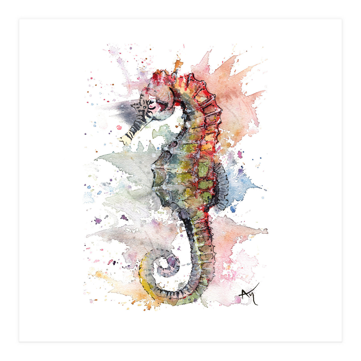 Seahorse - Wildlife Collection (Print Only)