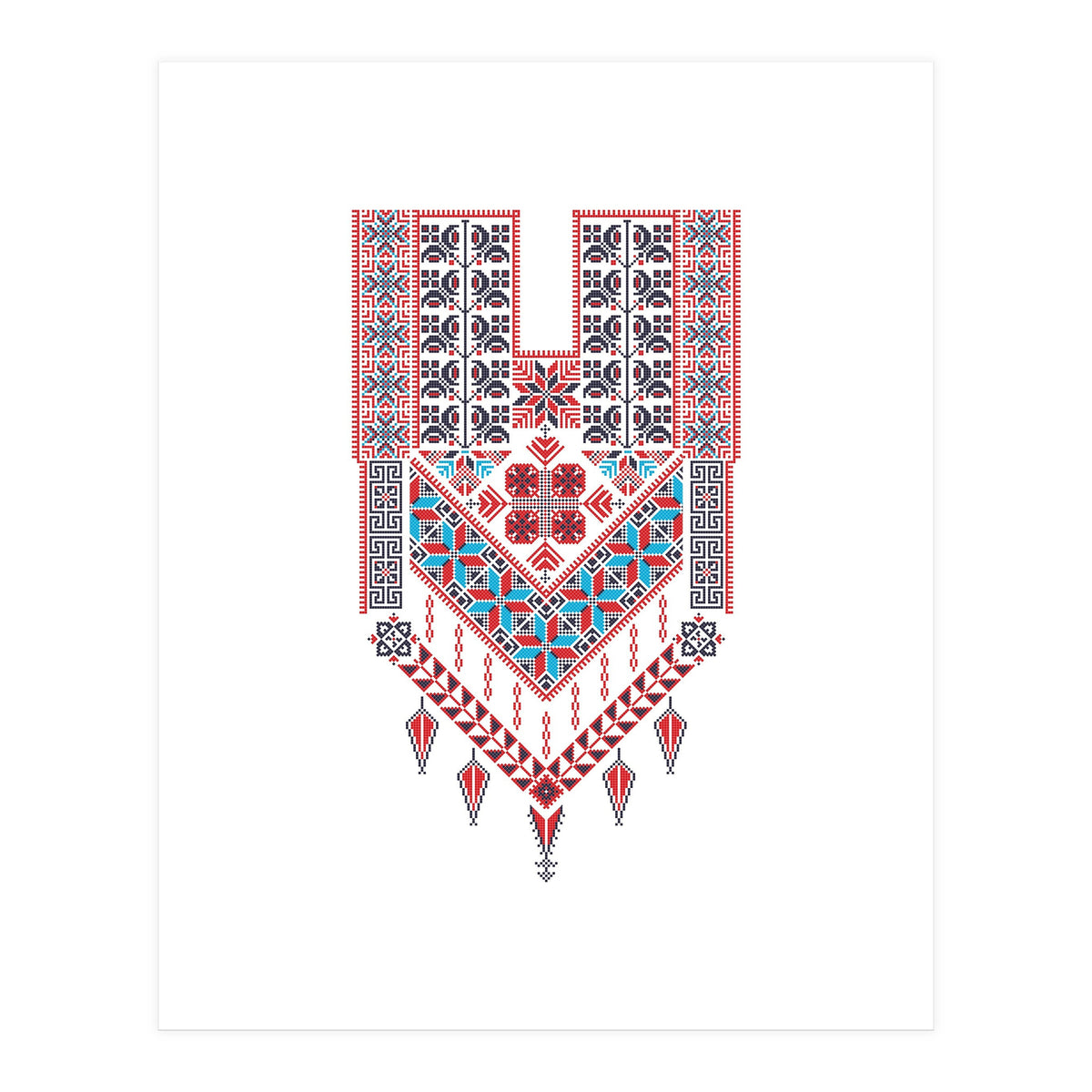 Tatreez Ornament 5 (Print Only)