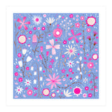 Fresh Flowers Blue (Print Only) thumbnail