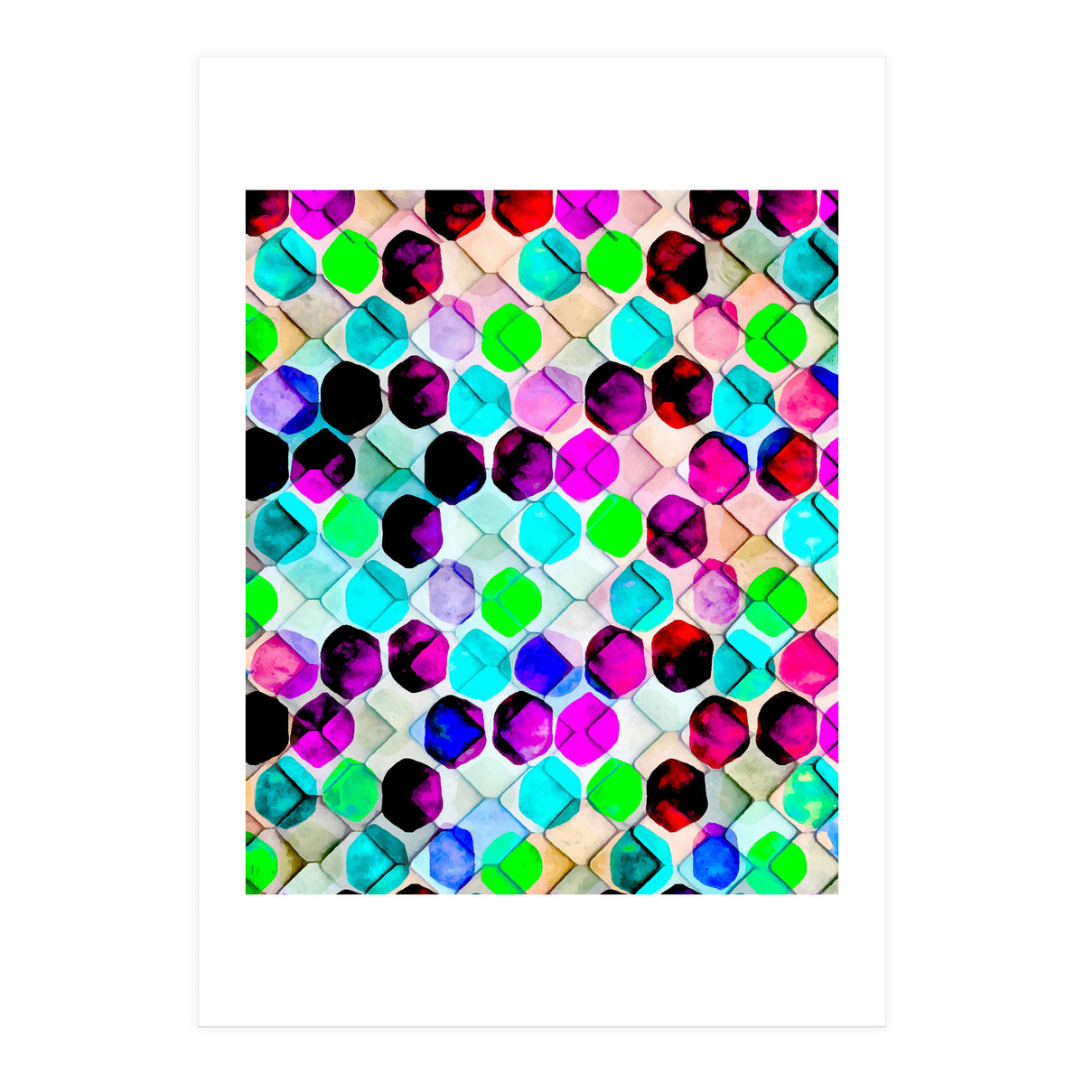 Irregular Hexagons (Print Only)
