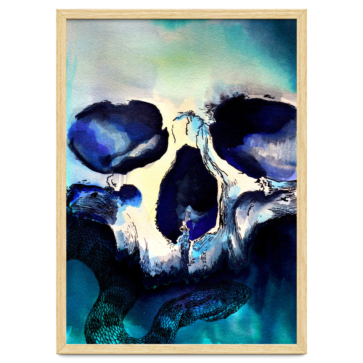 Blue Skull