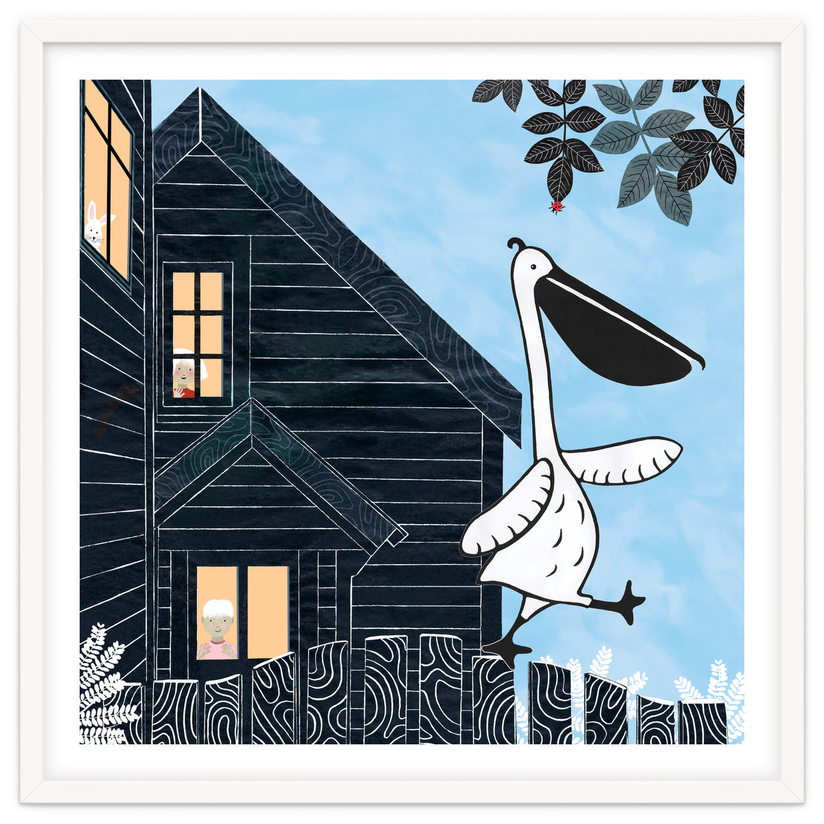 Picket Fence Pelican