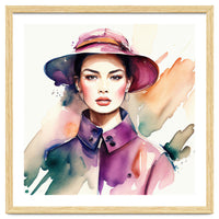 Watercolor Fashion Woman #2