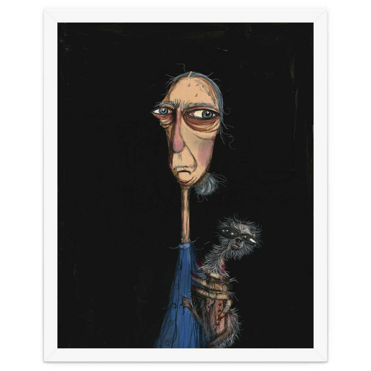 Woman Holding A Chihuahua