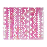 Abstract boho tribal pattern in pink (Print Only) thumbnail