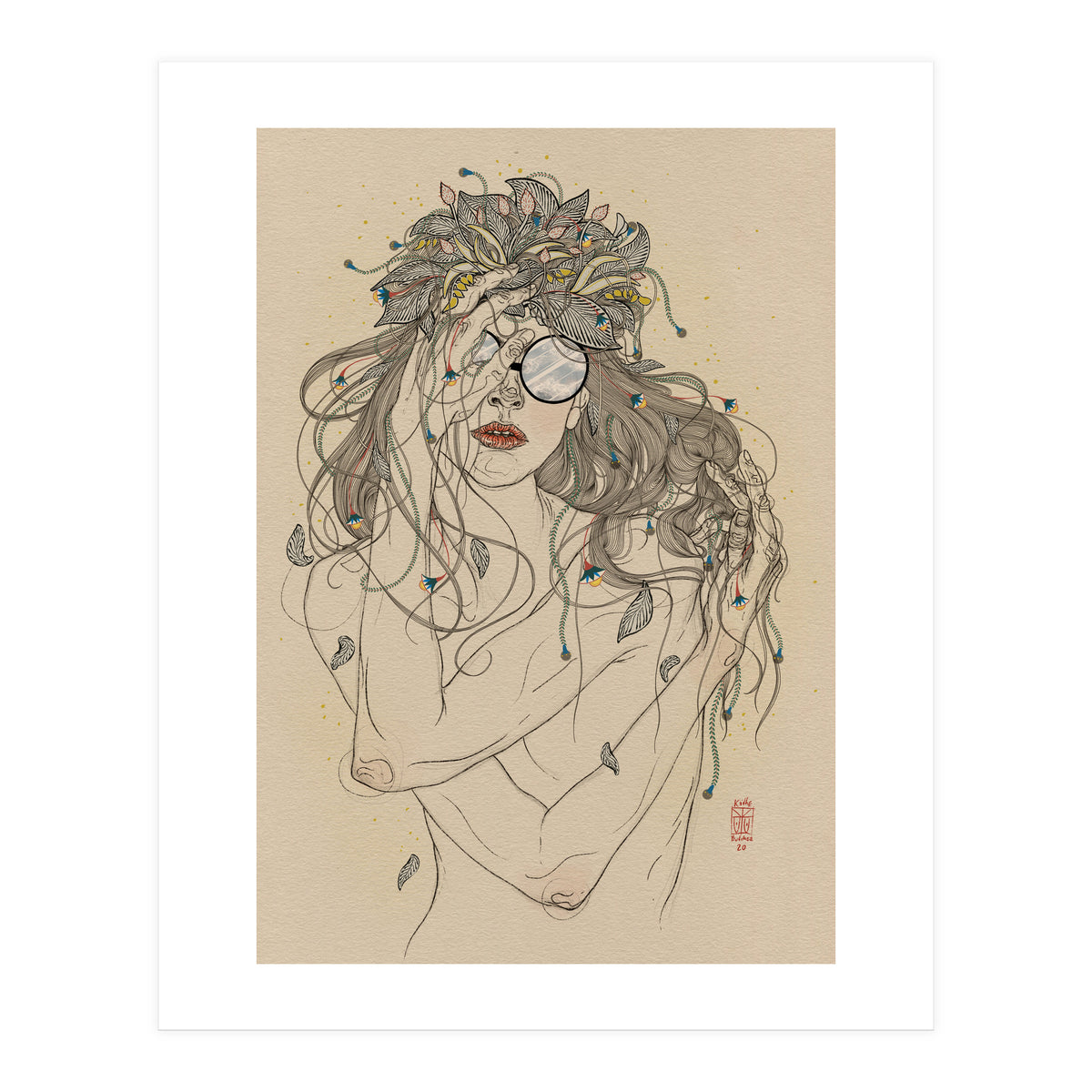 Let's watch the clouds together soon (Print Only)