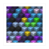 Isometric Cubes (Print Only) thumbnail