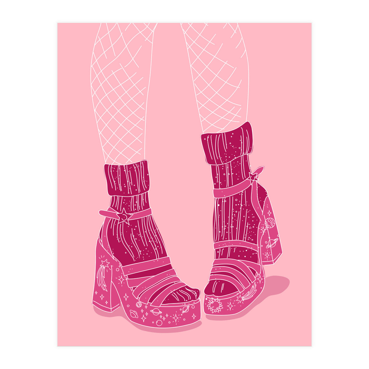 Heelsandsocks (Print Only)