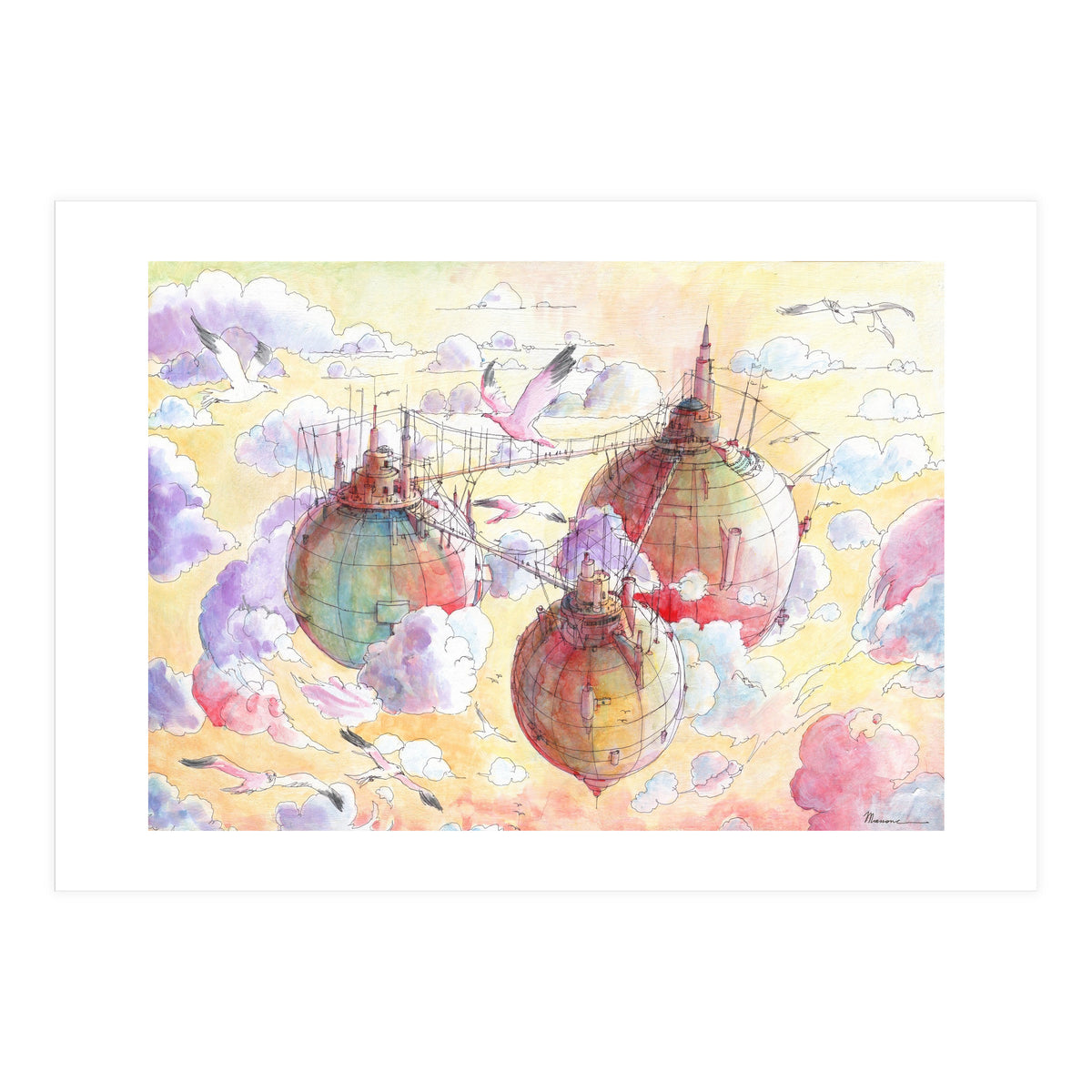 Three worlds (Print Only)