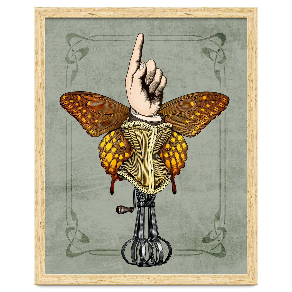Butterhand Portrait