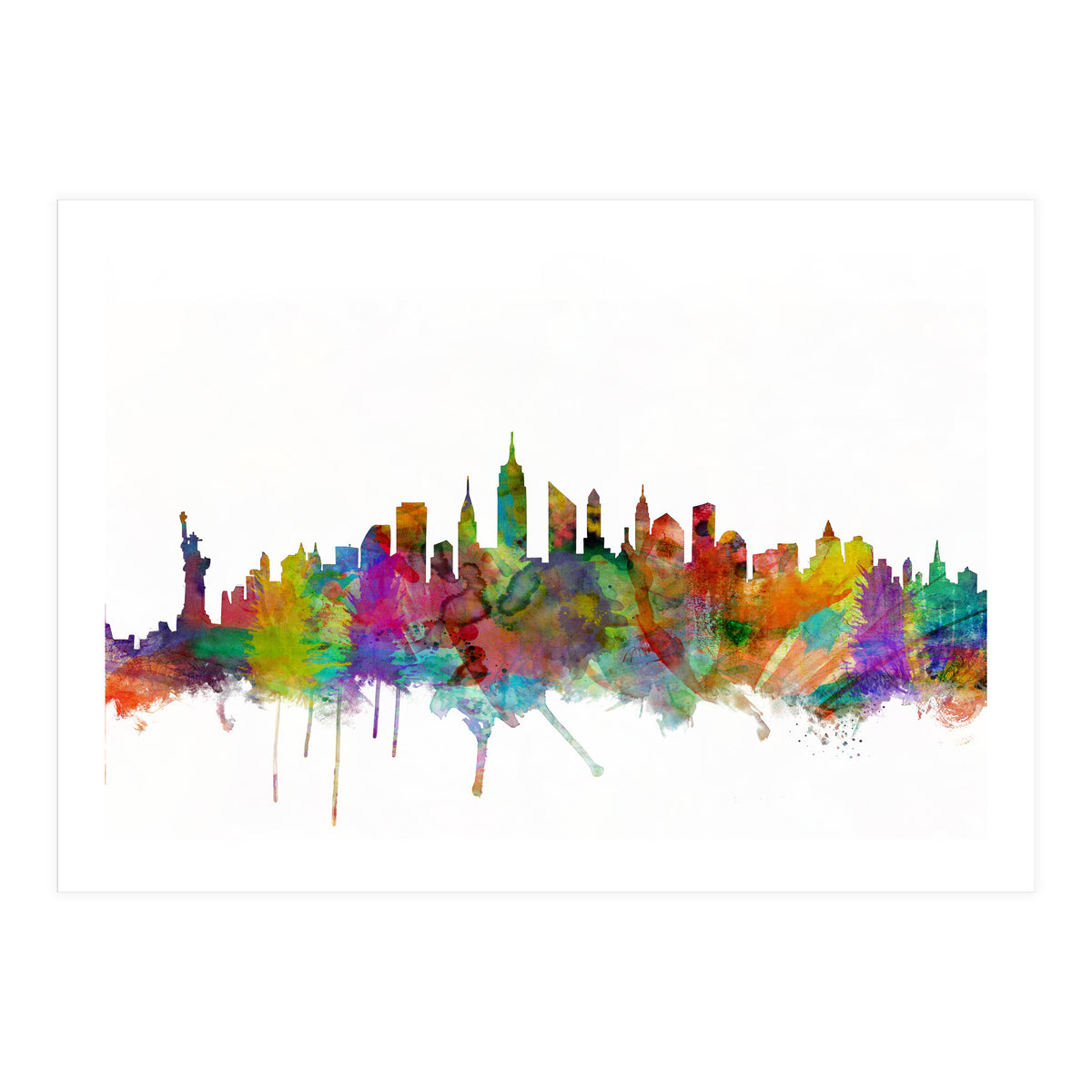 New York City Skyline (Print Only)