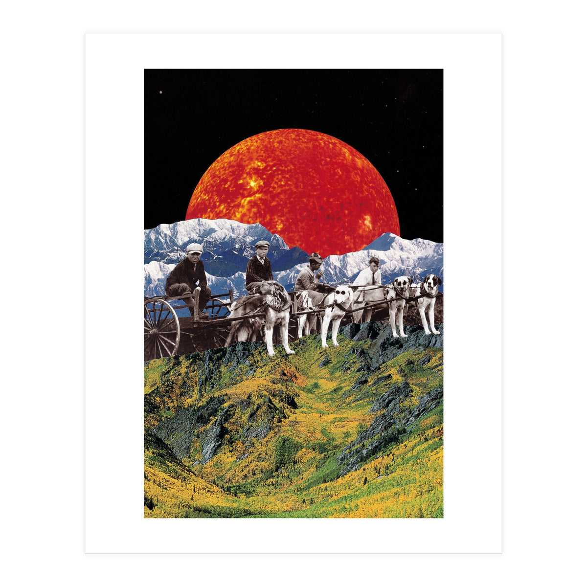 Downhill Racing Club (Print Only)