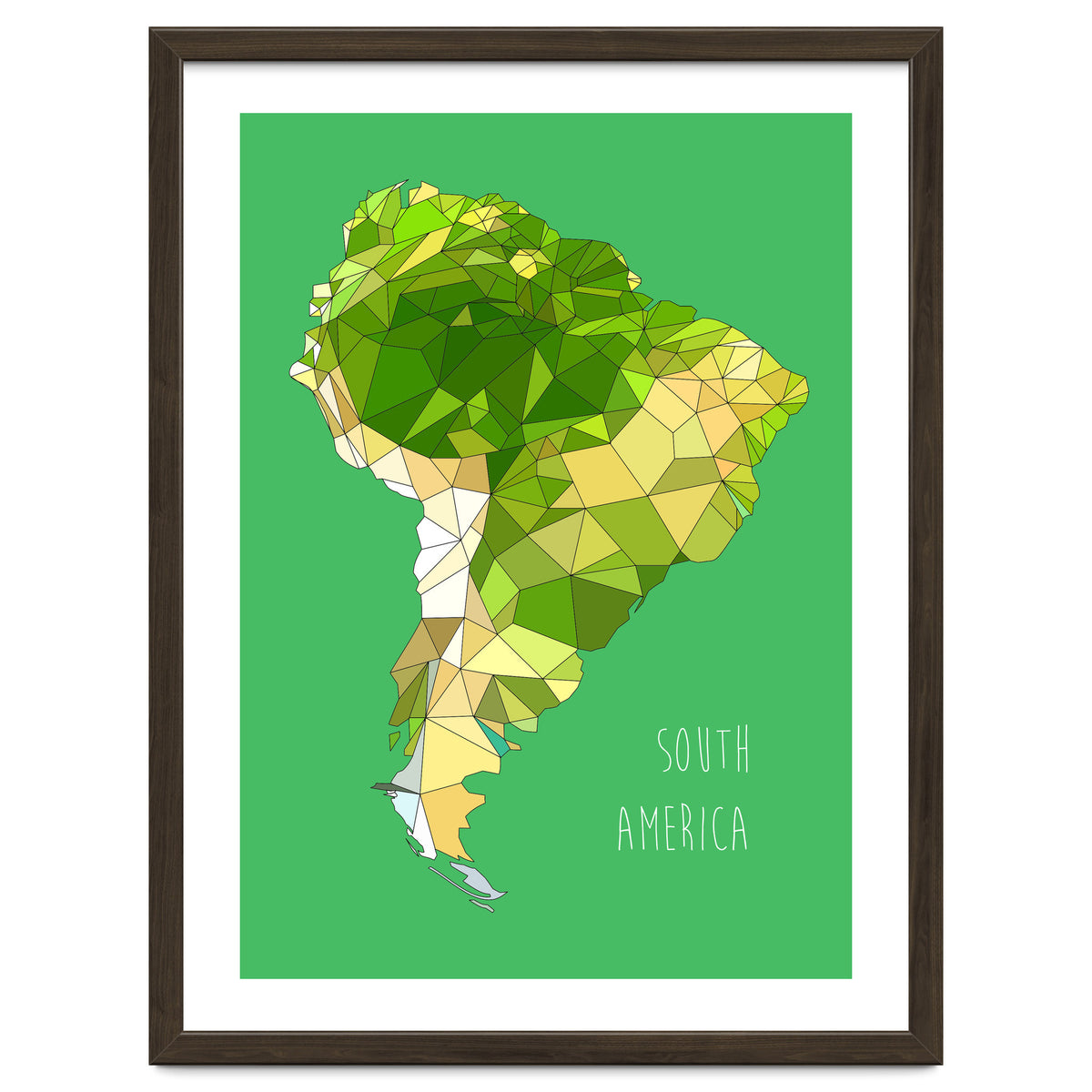 SOUTH AMERICA – Green