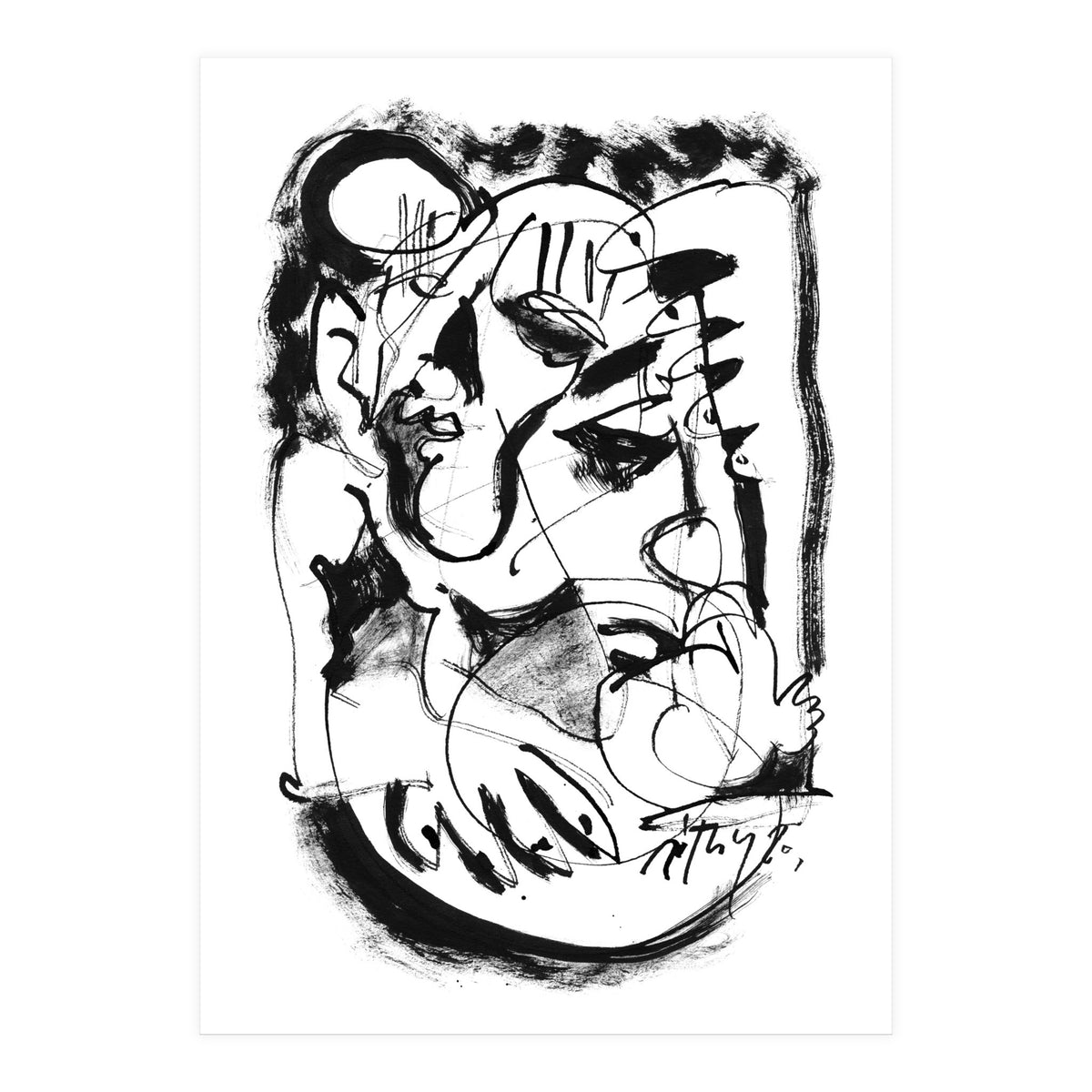 What the Future Holds - b&w (Print Only)