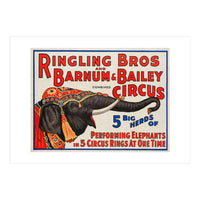 Ringling Bros & Barnum Bailey Circus Advertisement (Print Only)