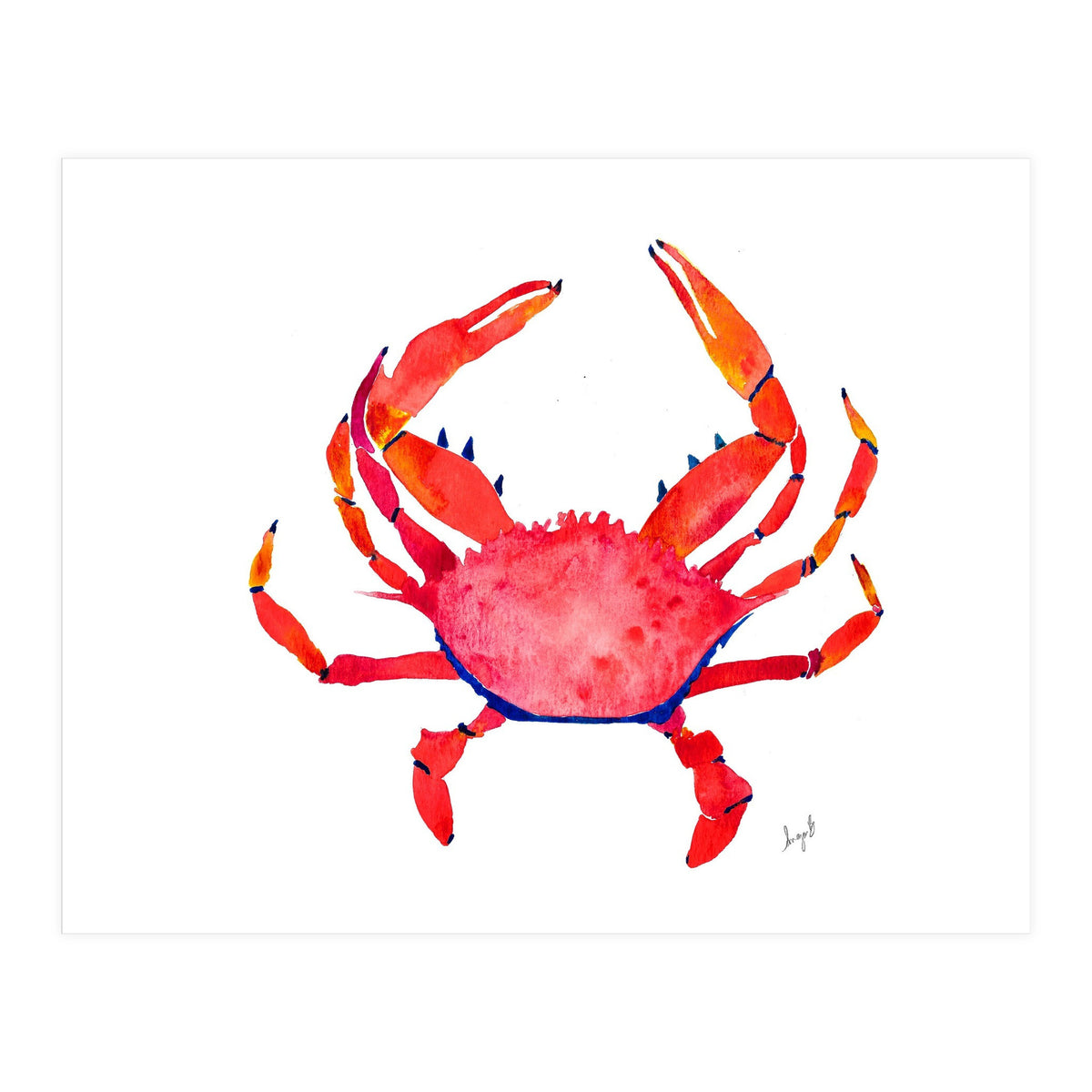 Red Crab (Print Only)