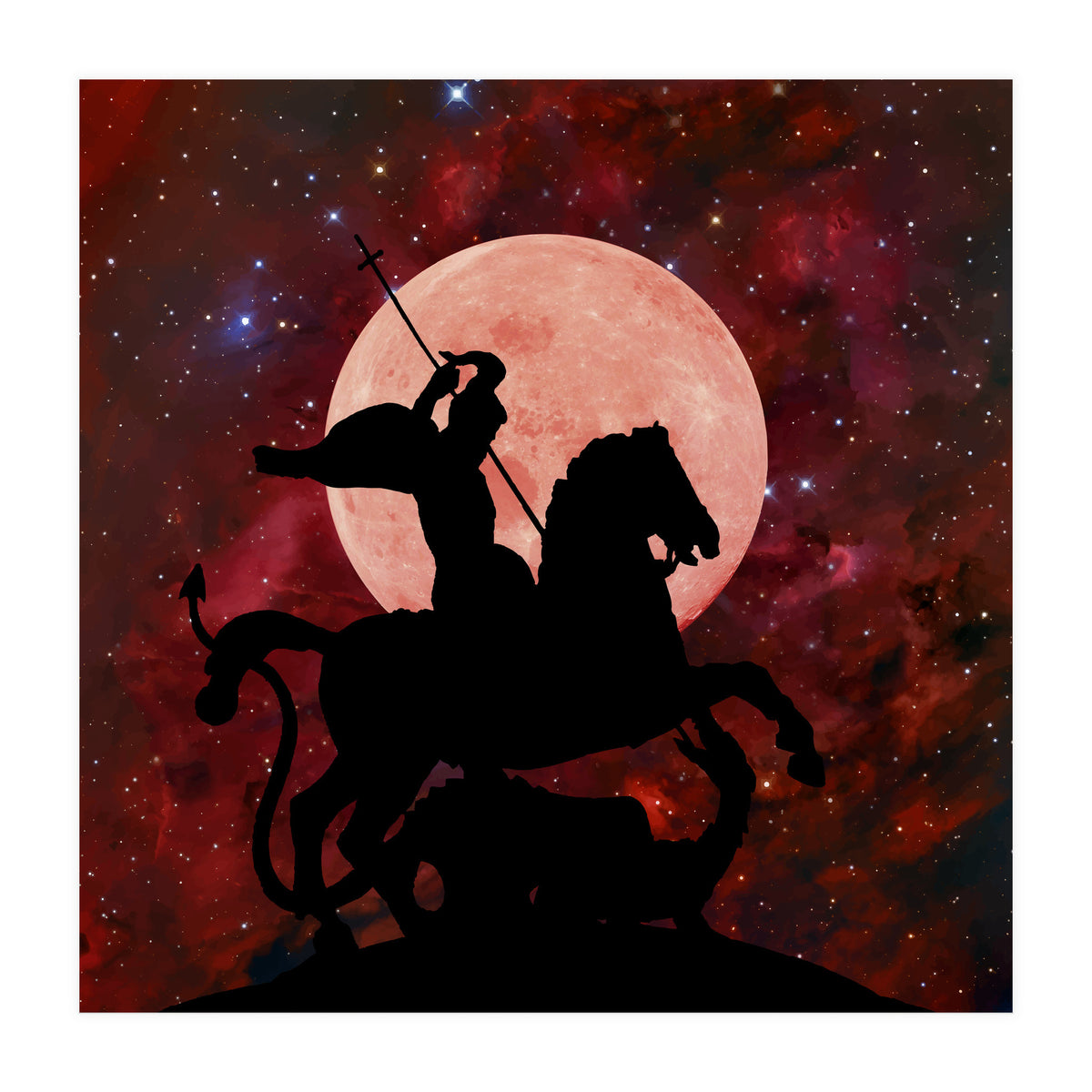 SAINT JORGE AND THE DRAGON (Print Only)