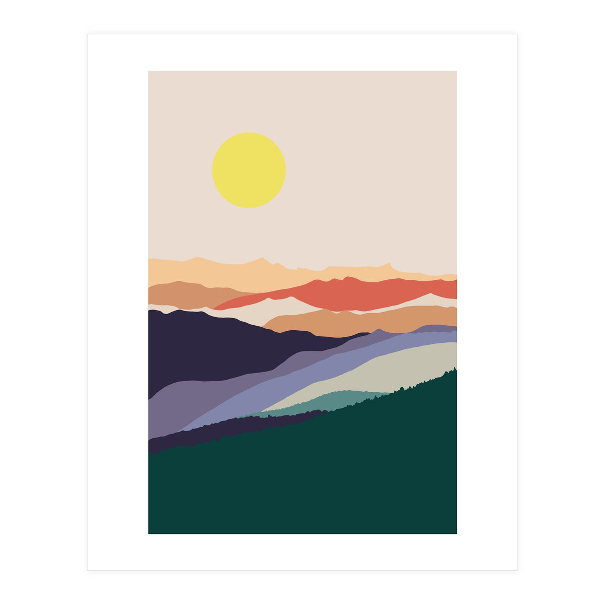 Mountain View (Print Only)