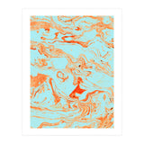 Flamingo + Sea Marble (Print Only) thumbnail