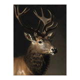 Stag Classical Oil Painting (Print Only) thumbnail